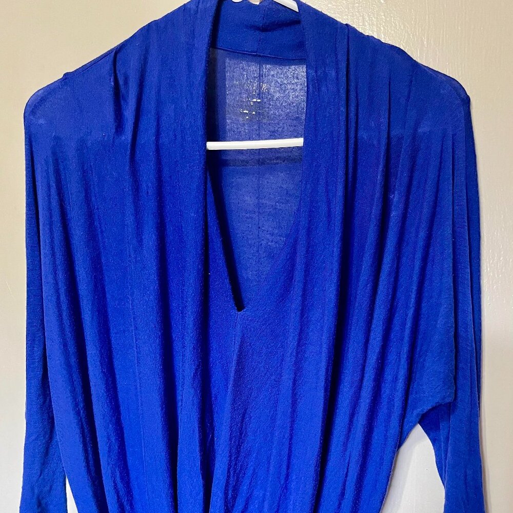 Jennifer Lopez - Cobalt Blue Blouse